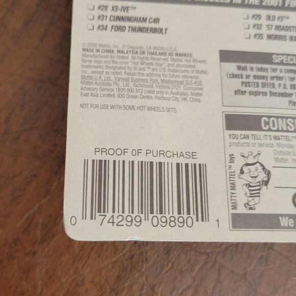 HOT WHEELS 2000 FIRST EDITIONS FANDANGO COLLECTOR 048 Factory sealed - Picture 6 of 8